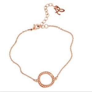 Adore Organic Circle Bracelet with Swarovski Crystal